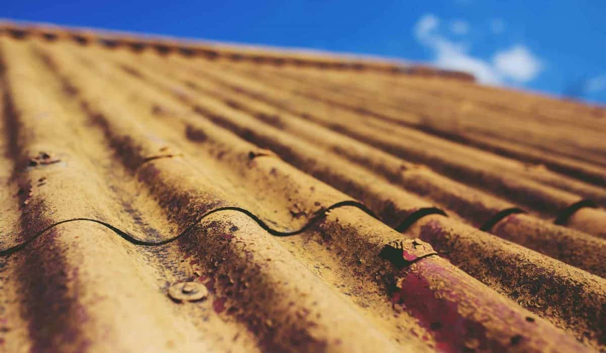 asbestos roof